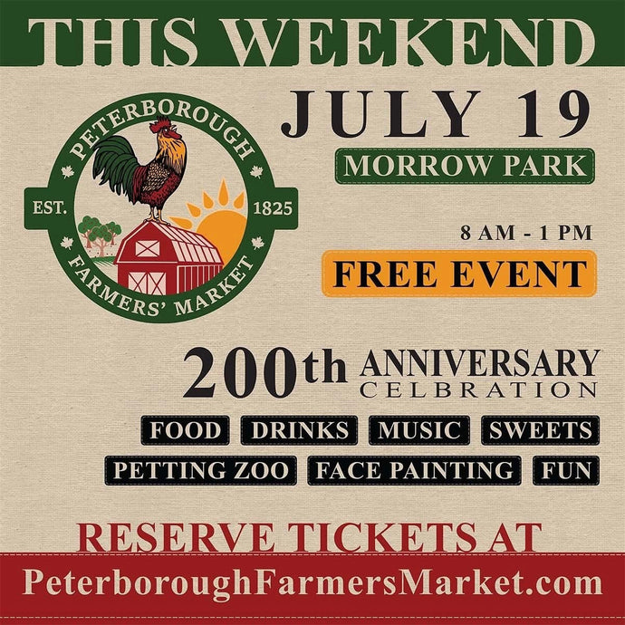 200 YEARS Peterborough Farmers' Market