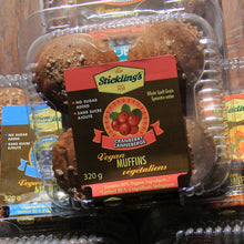 Vegan Spelt Cranberry Muffins - 3 Packages per Box